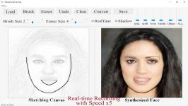 تبدیل یک نقاشی چهره ساده به عکس پرتره تقریبا واقعی هوش مصنوعی