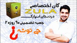 جعبه تضمینی 90 روزه زولا 2