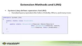 C#PP 1.C# and LINQ 4.Extensions and Lambdas