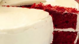 کیک رد ولوت  Red velvet cake