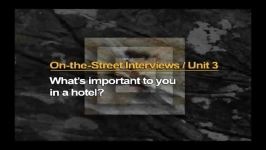 Whats important to you in a hotel  interview