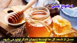 دنیای زنبور عسل قسمت دو 10 محصول ارزشمند زنبور عسل عسل، ژل رویال ...