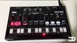 تست سینتی سایزر کرگ Korg Volca Kick  داور ملودی