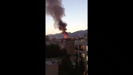 انفجار بزرگی شمال تهران را لرزاند  دو ویدئو لحظه انفجار + جزئیات