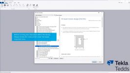 طراحی تیر بتنی تحت پیچش توسط نرم افزار Tekla Tedds