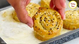 آموزش Turkish Rolled Borek Recipe Without Oven