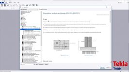 طراحی فونداسیون نرم افزار Tekla Tedds