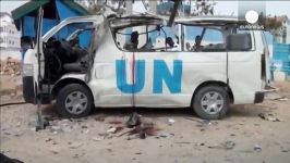 الشباب اتوبوس اتوبوس کارکنان سازمان ملل را منفجر کرد