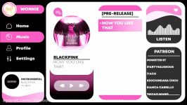 آهنگ بی کلام How you like that Blackpink