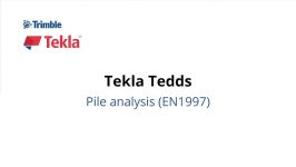 طراحی شمع نرم افزار Tekla Tedds