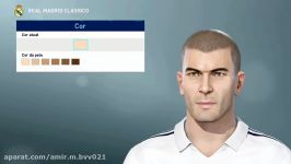 ادیت فیس زیدان pes 2019