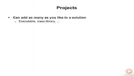 VS2012 2.Projects and Solutions 4.Adding a Project