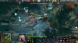 Excalibur Tinker pwns Dog DreamHack Dota  Dota2wiki.ir