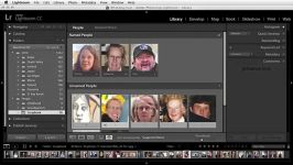 ویژگی شناسایی چهره در Adobe Lightroom CC 2015