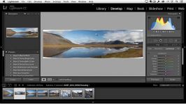 ویژگی Panorama Merge در Adobe Lightroom CC 2015
