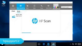 آموزش استفاده اسکنر hp نرم افزار hp Scan  اچ پی ساپورت hpsupport