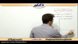 هندسه تحلیلی  مختصات نقطه وسط پاره خط  سوال امتحانی 1