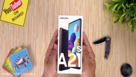 دوربین 4گانه پردازنده اگزینوس جدید جعبه گشایی نگاهی به Samsung Galaxy A21s