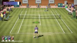 تریلر گیم پلی بازی Tennis World Tour 2