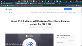        dssminer.com How to Move USDT BTC BNB and WRX Between WazirX a