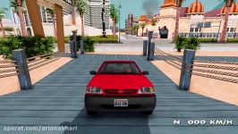 پراید 131 آلبالویی در GTA