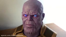 ساخت یک مجسمه واقعی تانوس اونجرز Infinity War