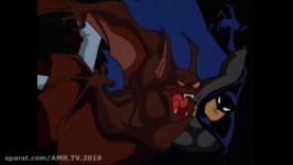 سکانس مبارزه بتمن من بت در فیلم بتمن مجموعه کارتونی batman the animated series