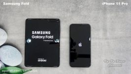 مقایسه سرعت دوربین Galaxy Fold iPhone 11 Pro Max