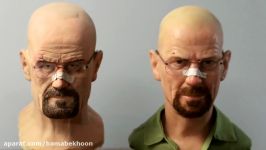 ساخت مجسمه والتر وایت هایزنبرگ سریال بریکینگ بد breaking bad