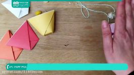 اوریگامی ساده  اوریگامی پیشرفته  origami  اوریگامی جالب  اوریگامی سه بعدی