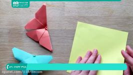 آموزش اوریگامی  اوریگامی ساده  اوریگامی  origami  اوریگامی پیشرفته