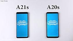 مقایسه گوشی a20s وa21s