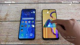 مقایسه سرعت دوربین Honor 9X Galaxy M30s