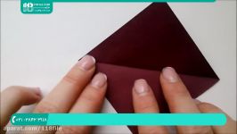 آموزش ساخت اوریگامی  اوریگامی گل رز  اوریگامی اژدها  origami