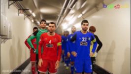 دربی استقلال پرسپولیس در PES 2020 بازی برگشت 