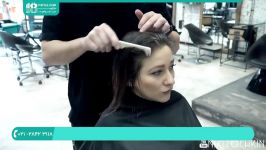 آموزش کوتاه کردن مو  کوتاهی مو  کوتاهی مو زنانه کوتاهی مو ژورنالی 09120165405