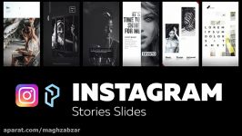 پروژه افترافکت استوری اینستاگرام Instagram Stories Slides Vol 4
