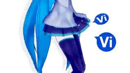 hatsune miku  viva happy mmd pv