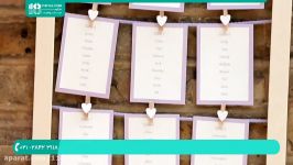 آموزش ایده های جالب عروسی  تشریفات عروسی ساخت کارت پستال 