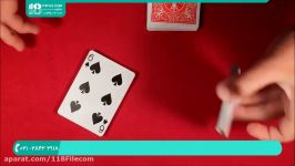 آموزش شعبده بازی  شعبده بازی ورق  تردستی ورق ترفند کارت ریاضی