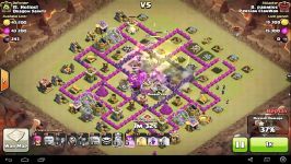 Clash of Clans 3 star Attack GOWIPE To Th9