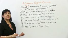 EngVid  Common Grammar Mistakes In English