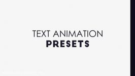 پلاگین نمایش متن افترافکت Text Presets