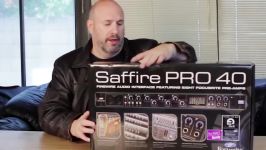 جعبه گشایی کارت صدا فوکوسرایت Focusrite Saffire PRO 40  داور ملودی