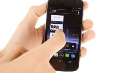 Samsung Galaxy Nexus user interface