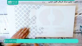 آموزش نقاشی رزین اپوکسی  آبستره رزین اپوکسی نقاشی آبستره اسب اقیانوسی