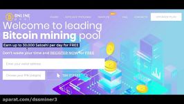 dssminer.com Free Bitcoin Mining Website 2020 free cloud mining Earn up to 3
