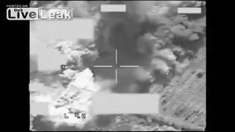 انهدام انبار بزرگ مهمات داعش توسط جنگنده بلژیکی در عراق