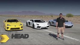 Bugatti Veyron vs Lamborghini Aventador vs Lexus