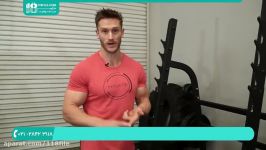 آموزش شش تکه کردن شکم  فیتنس  بدنسازی سیکس پک تمرینات بازو 